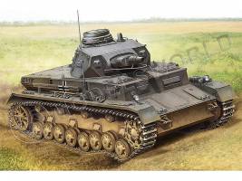Склеиваемая пластиковая модель Немецкий танк Panzerkampfwagen IV Ausf B. Масштаб 1:35