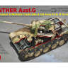 Склеиваемая пластиковая модель Немецкий танк Panther Ausf.G с полным интерьером, рабочими траками и отрезными деталями корпуса. Масштаб 1:35