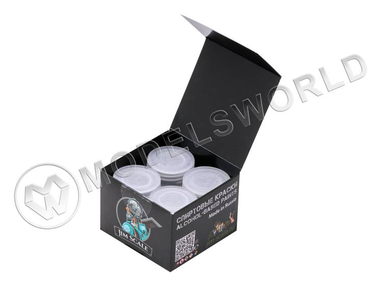 Набор спиртовых красок Jim Scale вертолеты России (Mi-8/17/24/26/28/35, Ka-52) - фото 1