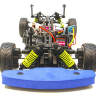 Радиоуправляемая полноприводная модель раллийного автомобиля TS4E RTR с б/к двигателем,синий 1/10