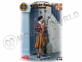 Фигура Швейцарский гвардеец стражи Ватикана. Масштаб 1:16
