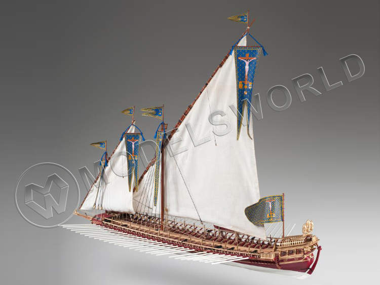 Набор для постройки модели корабля LA REAL 1571. Масштаб 1:72 - фото 1