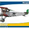 Склеиваемая пластиковая модель самолета Nieuport 17. Масштаб 1:48