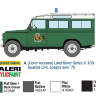 Склеиваемая пластиковая модель Автомобиль Land Rover серия III 109 "Guardia Civil". Масштаб 1:35