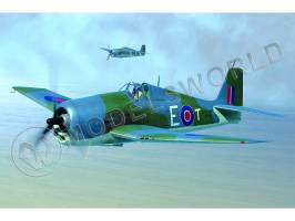 Склеиваемая пластиковая модель Палубный истребитель Grumman Hellcat Mk II. Масштаб 1:48