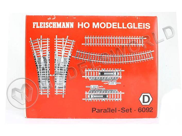Набор рельс Fleischmann Parallel-Set. Масштаб H0 - фото 1
