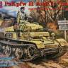 Склеиваемая пластиковая модель Немецкий легкий танк PzKpfw II Ausf.L "Luchs". Масштаб 1:35