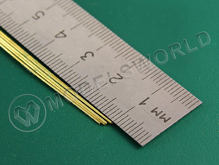 Пруток латунный 0.25 мм, 3 шт - фото 1