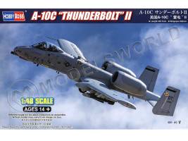 Склеиваемая пластиковая модель Американский штурмовик A-10C Thunderbolt II. Масштаб 1:48