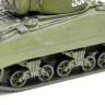 Готовая модель, американский танк Sherman в масштабе 1:72