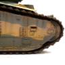 Готовая модель, тяжелый танк Char B1 bis в масштабе 1:35