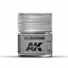 Акриловая лаковая краска AK Interactive Real Colors. Aluminium. 10 мл