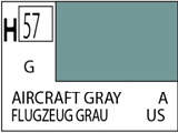 Краска водоразбавляемая художественная MR.HOBBY AIRCRAFT GRAY (Глянцевая) 10мл. - фото 1