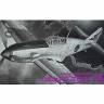 Склеиваемая пластиковая модель самолет Kawasaki Ki-61II Kai Tony early version. Масштаб 1:72