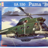 Склеиваемая пластиковая модель вертолет SA330 Puma "BGS". Масштаб 1:32