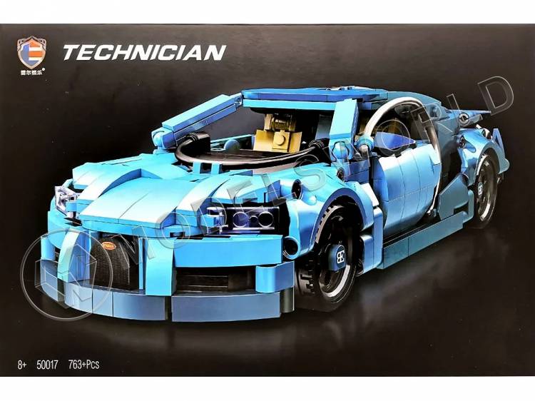 Конструктор автомобиль Bugatti - фото 1