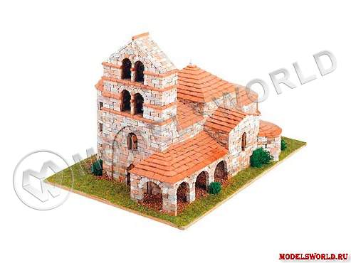 Набор для постройки архитектурного макета Церкви САН САЛЬВАДОР XII В. Масштаб 1:80 - фото 1
