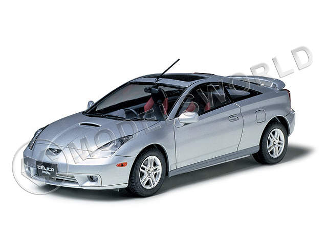 Склеиваемая пластиковая модель автомобиля Toyota Celica. Масштаб 1:24 - фото 1