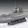 Склеиваемая пластиковая модель Немецкая подводная лодка U-Boat Type VIIC/41 с интерьером. Масштаб 1:144