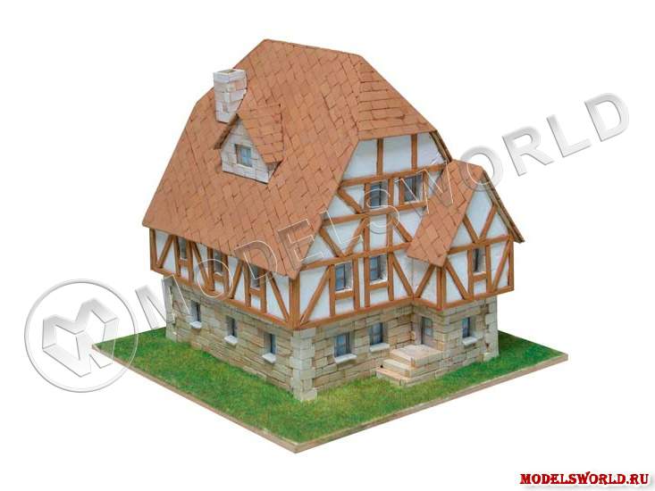 Набор для постройки архитектурного макета Немецкого дома. Масштаб 1:60 - фото 1