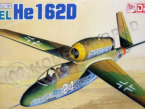 Сборная пластиковая модель Heinkel He 162D. Масштаб 1:48 - фото 1
