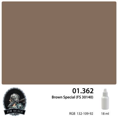 Акриловая краска Jim Scale Brown Special (FS 30140), 18 мл
