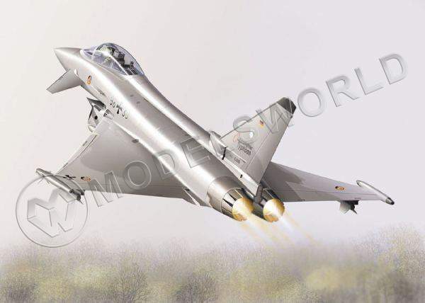 Склеиваемая пластиковая модель Самолет EF-2000 Typhoon Sin. Seater. Масштаб 1:48 - фото 1