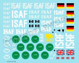 Деколи для ISAF - Afghanistan, part 2. Масштаб 1:35