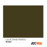 Акриловая лаковая краска AK Interactive Real Colors. Olive Drab Nº9/Nº22. 10 мл