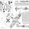 Пластиковая модель 1/72 Seafire Mk.XV