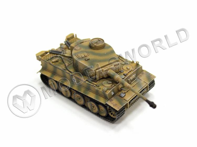 Готовая модель, немецкий танк T-VI Тигр в масштабе 1:72 - фото 1