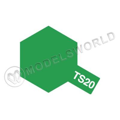 Краски-спрей Tamiya серия TS-20 Metallic Green (Зеленая металлик) спр.100мл.
