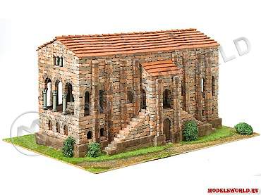 Набор для постройки архитектурного макета Церкви СВЯТОЙ МАРИИ IX В. Масштаб 1:65 - фото 1