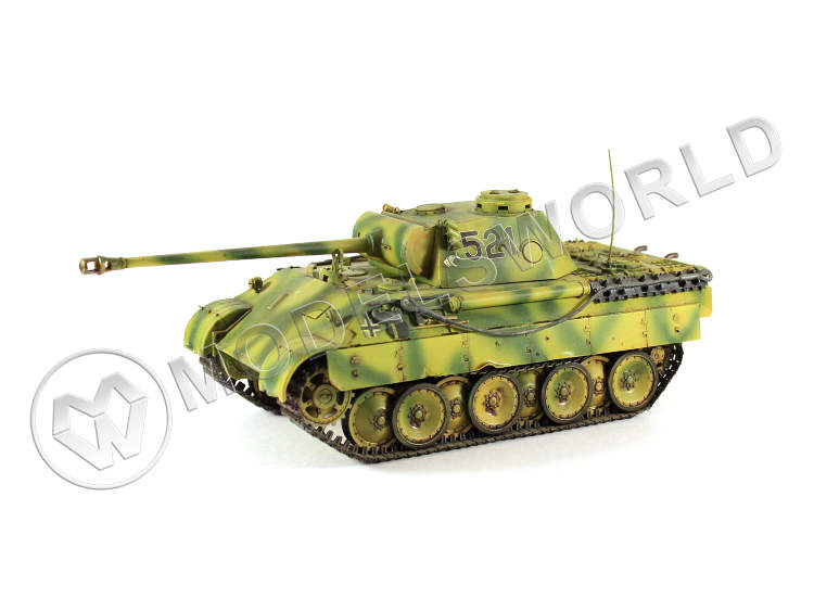 Готовая модель, Немецкий танк Panther D в масштабе 1:35 - фото 1