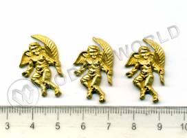 Декоративный элемент, ангел, 22 мм, металл 1 шт.