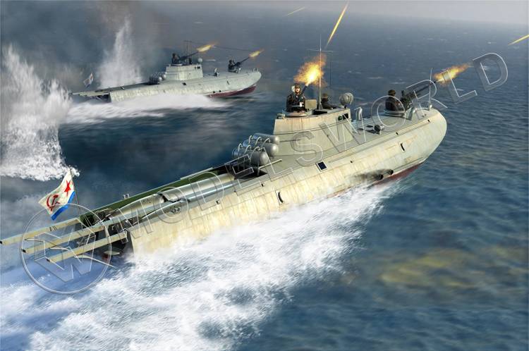 Склеиваемая пластиковая модель Торпедный катер Г-5. Масштаб 1:35 Склеиваемая пластиковая модель Торпедный катер Г-5. Масштаб 1:35 - фото 1