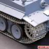 Модель радиоуправляемого танка German Tiger-1 1:16, металлические траки, пневмопушка. Без дыма.
