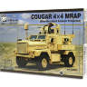 Склеиваемая пластиковая модель бронемашина COUGAR 4X4 MRAP (Mine-Resistant Ambush Protected). Масштаб 1:35