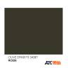 Акриловая лаковая краска AK Interactive Real Colors. Olive Drab FS 34087. 10 мл