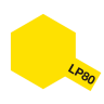Лаковая матовая краска Tamiya LP-80 Flat Yellow, 10 мл