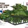 Склеиваемая пластиковая модель British Light Tank MK.VI B. Масштаб 1:35