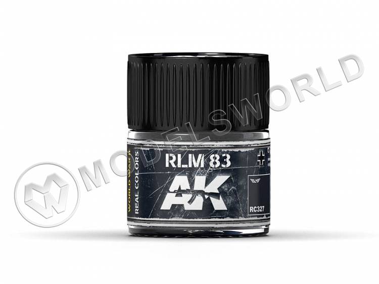 Акриловая лаковая краска AK Interactive Real Colors. RLM 83. 10 мл