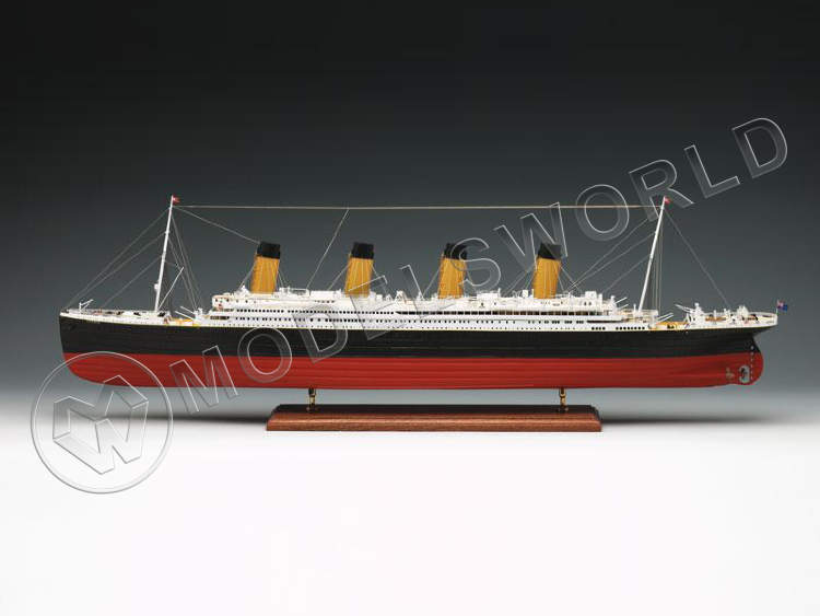 Набор для постройки модели корабля TITANIC (Титаник) пассажирский лайнер 1912 г. Масштаб 1:250 - фото 1