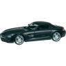 Модель автомобиля Mercedes-Benz SLS AMG, чёрный. H0 1:87