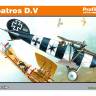 Склеиваемая пластиковая модель самолета Albatros D. V. ProfiPACK. Масштаб 1:48