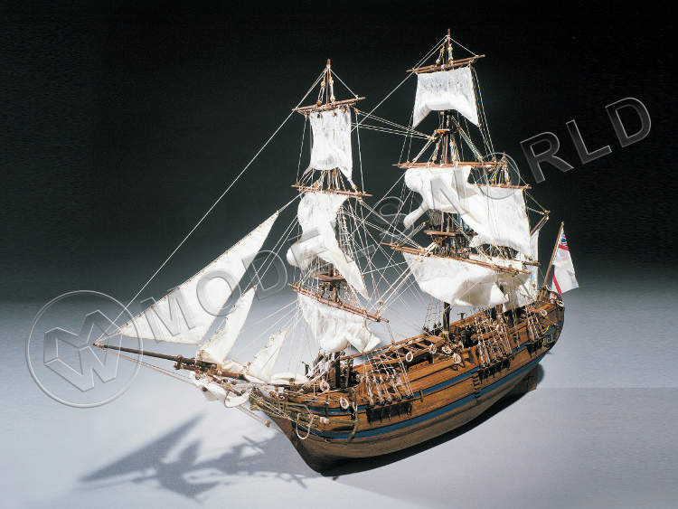 Набор для постройки модели корабля HMS BOUNTY английский шлюп XVII в. Масштаб 1:60 - фото 1