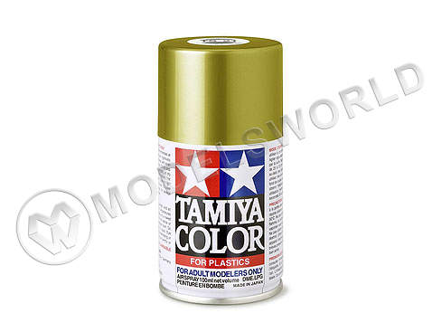 Краски-спрей Tamiya серия TS в баллонах по 100 мл. TS-21 Gold (Золотистая) - фото 1