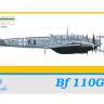 Склеиваемая пластиковая модель самолета Bf 110G-4. Масштаб 1:48