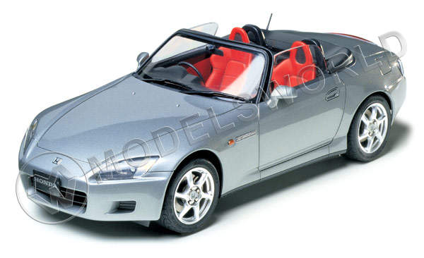 Склеиваемая пластиковая модель автомобиля Honda S 2000. Масштаб 1:24 - фото 1
