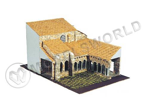 Набор для постройки архитектурного макета Церкви СВЯТОГО ЮЛИАНА XII В. Масштаб 1:50